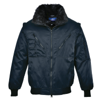 BLUSÃO PILOTO MANGAS E FORRO DEST. AZUL ESC.PJ10 BLUSÃO PILOTO MANGAS E FORRO DEST. AZUL ESC.PJ10